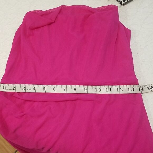 XinFSh Women's Strapless Bodycon Ruched Vintage Open Back Boned Corset Dress med - Picture 13 of 16